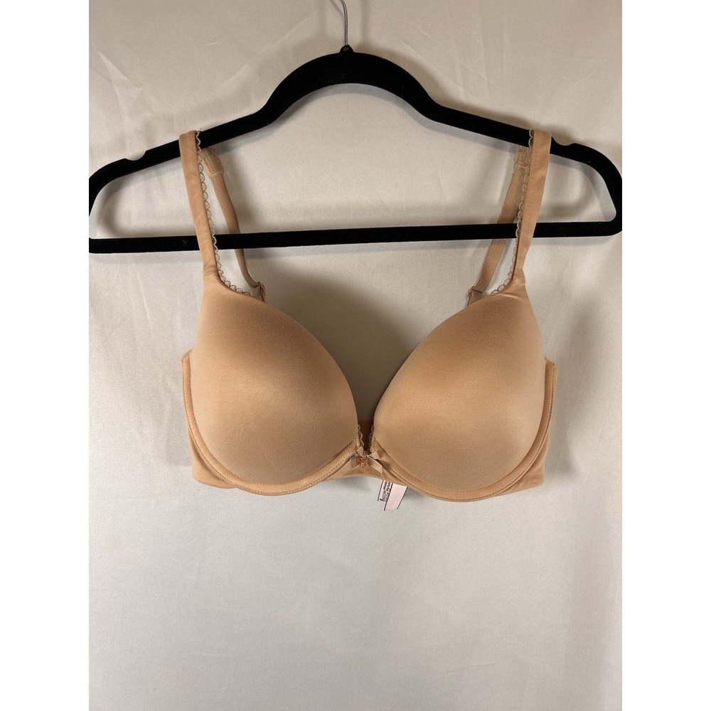 Victorias Secret Body By Victoria Perfect Shape Bra 34DD Underwire Nude